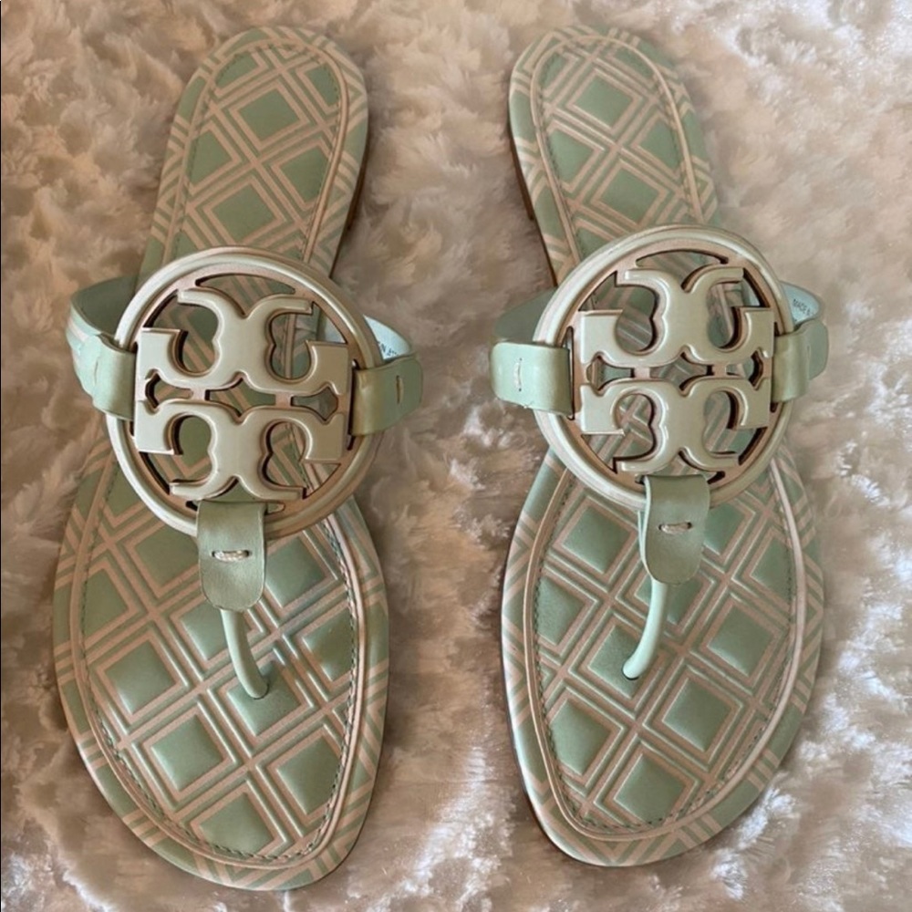 Tory Burch Mint Green Sandals